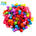 Wholesale curtain hook fluorescence bells beads acrylic beads